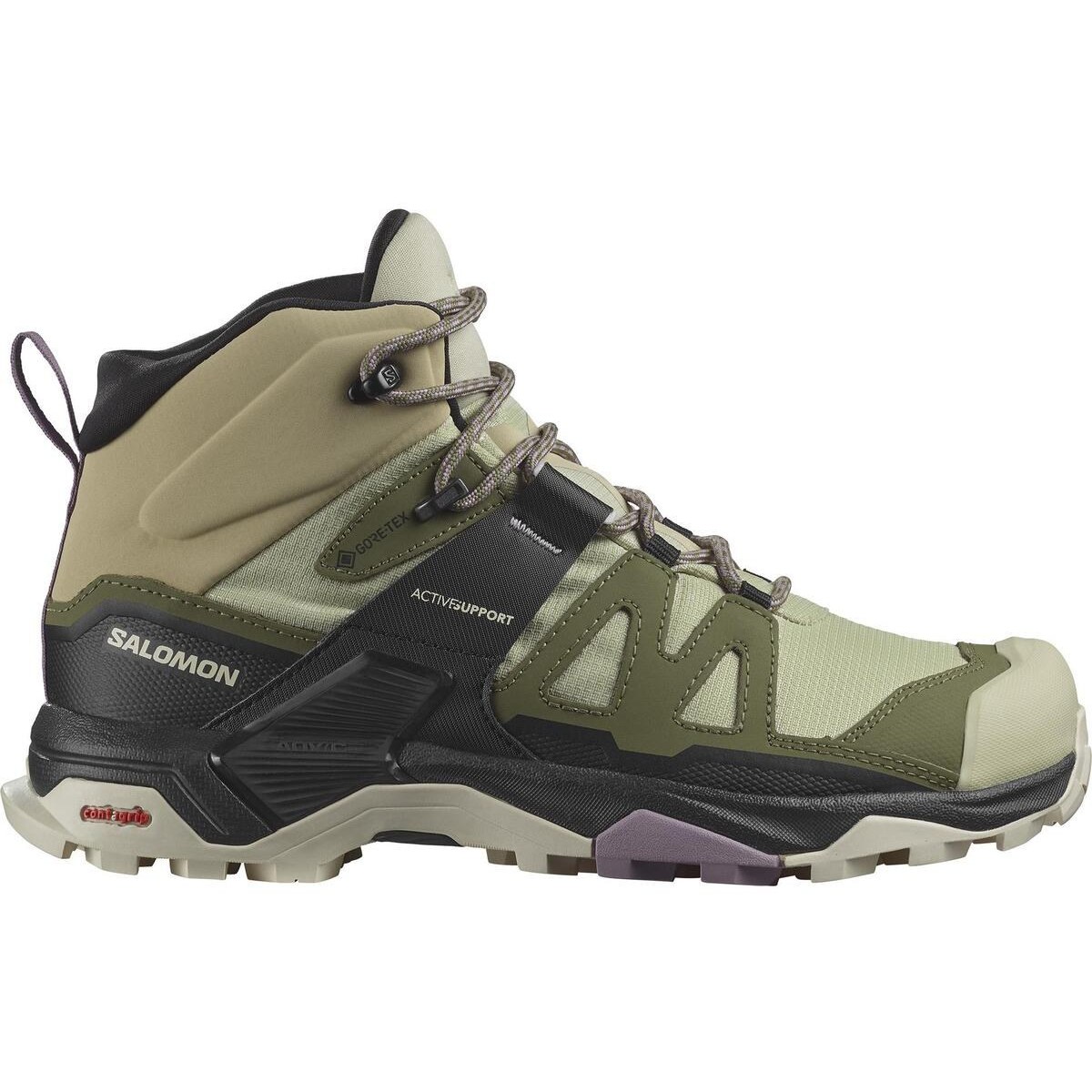 کفش زنانه SHOES X ULTRA 4 MID GTX W Alfalf/Dlicgr
