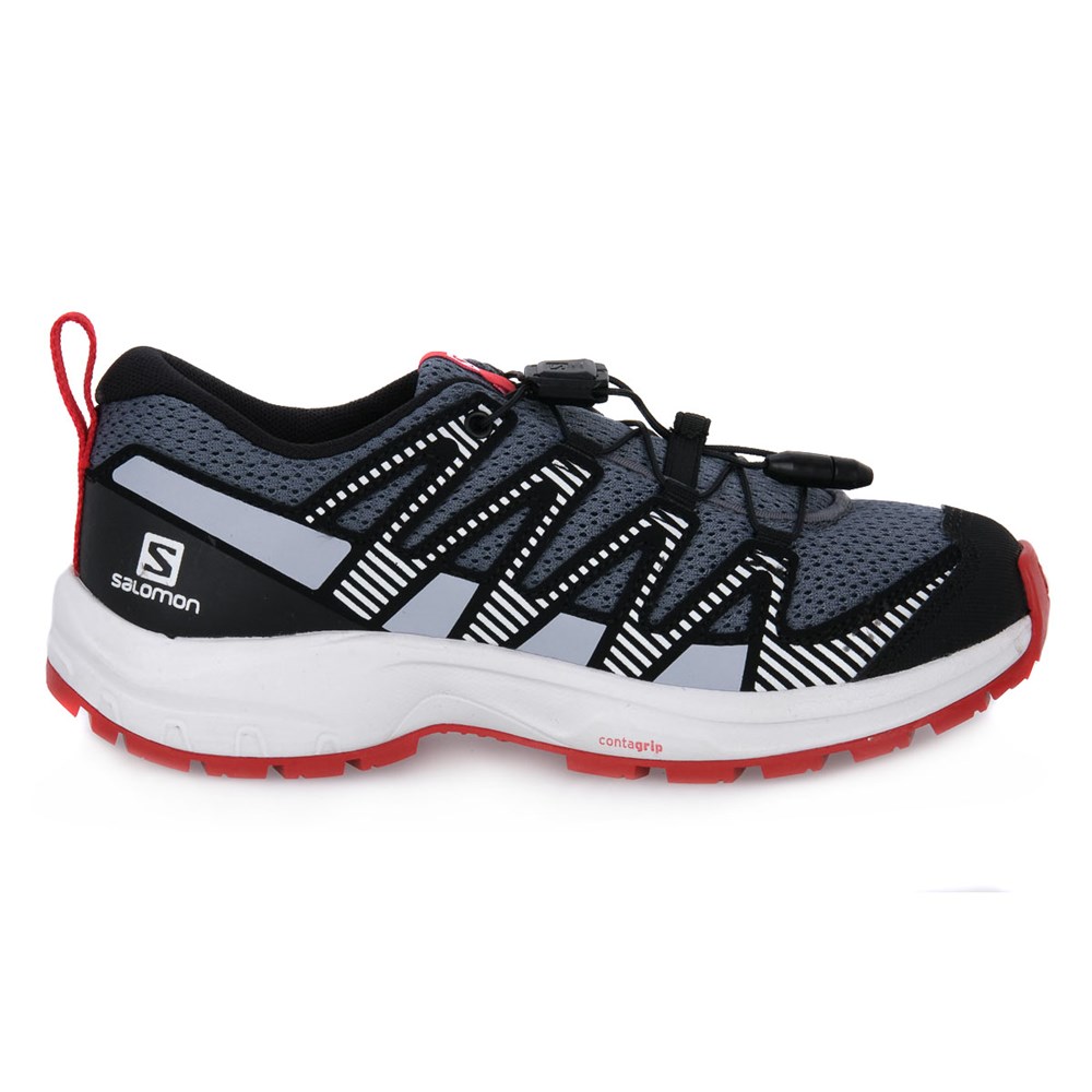 کفش کوهنوردی بچگانه SHOES XA PRO V8 J StoWeaZen BlueGoji B